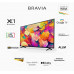 Television: Sony Bravia 139 cm (55 inches) 4K Ultra HD Smart LED Google TV (KD-55X74L, Black) | Dolby Audio | 4K HDR, Motion Flow XR100